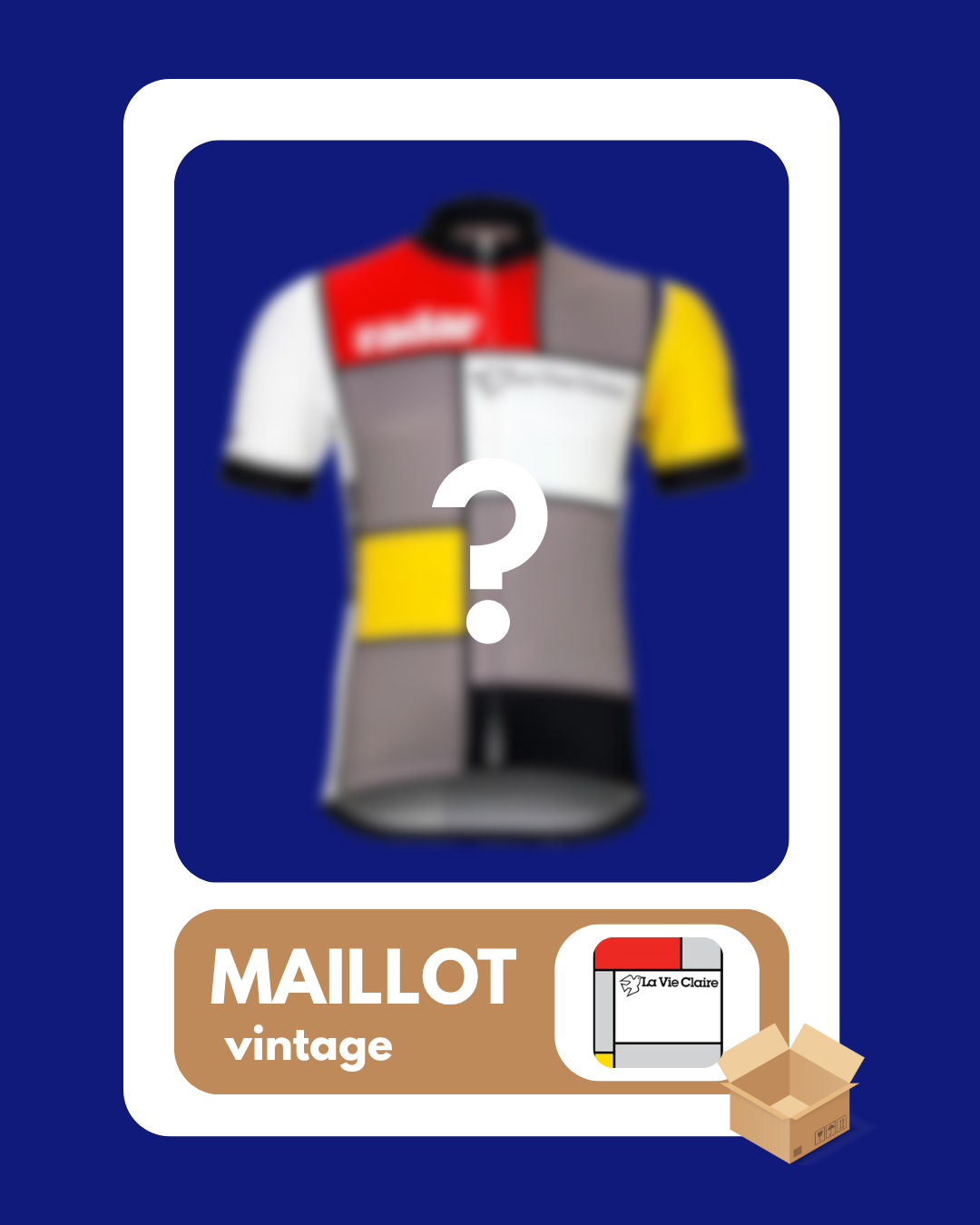 Box mystère haut maillot vintage réplique