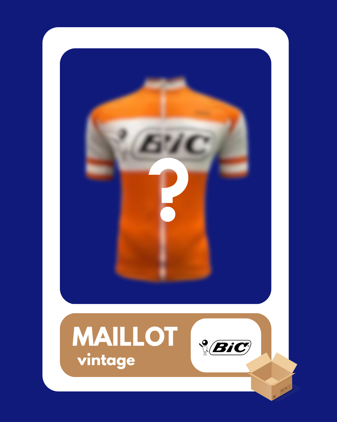 Box mystère haut maillot vintage réplique