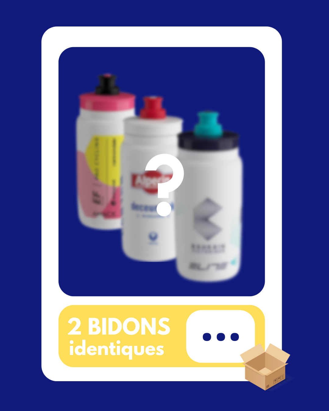 Box 2 bidons mystère