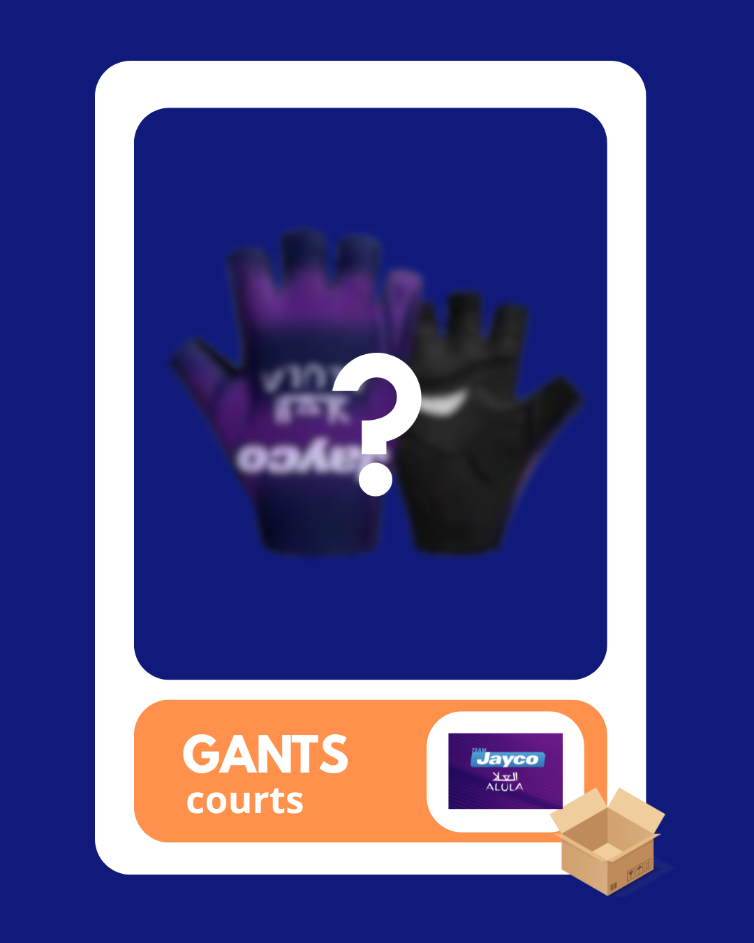 Box paire de gants courts