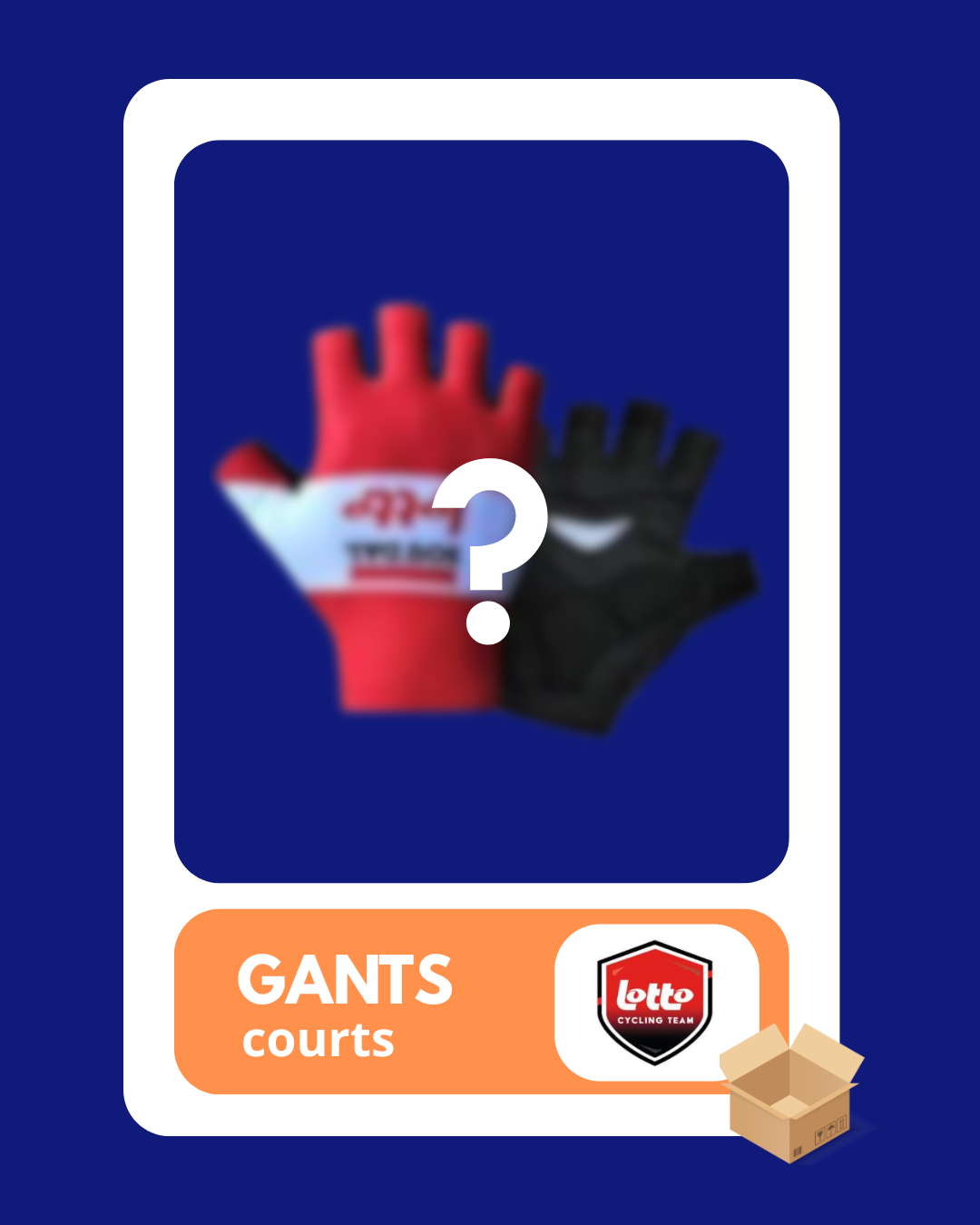 Box paire de gants courts