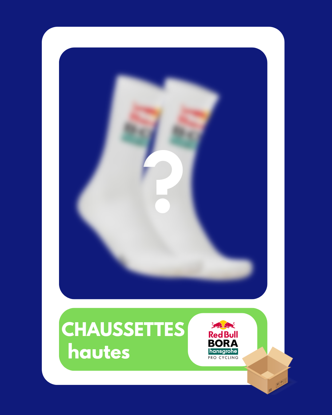 Box cyclisme mystère paire de chaussettes