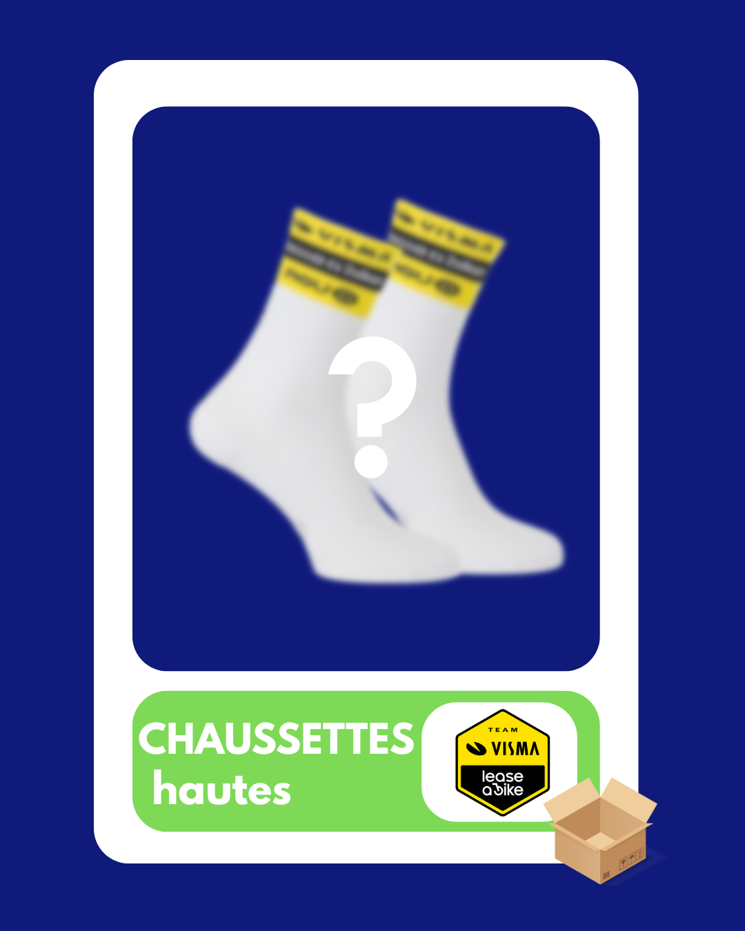 Box cyclisme mystère paire de chaussettes