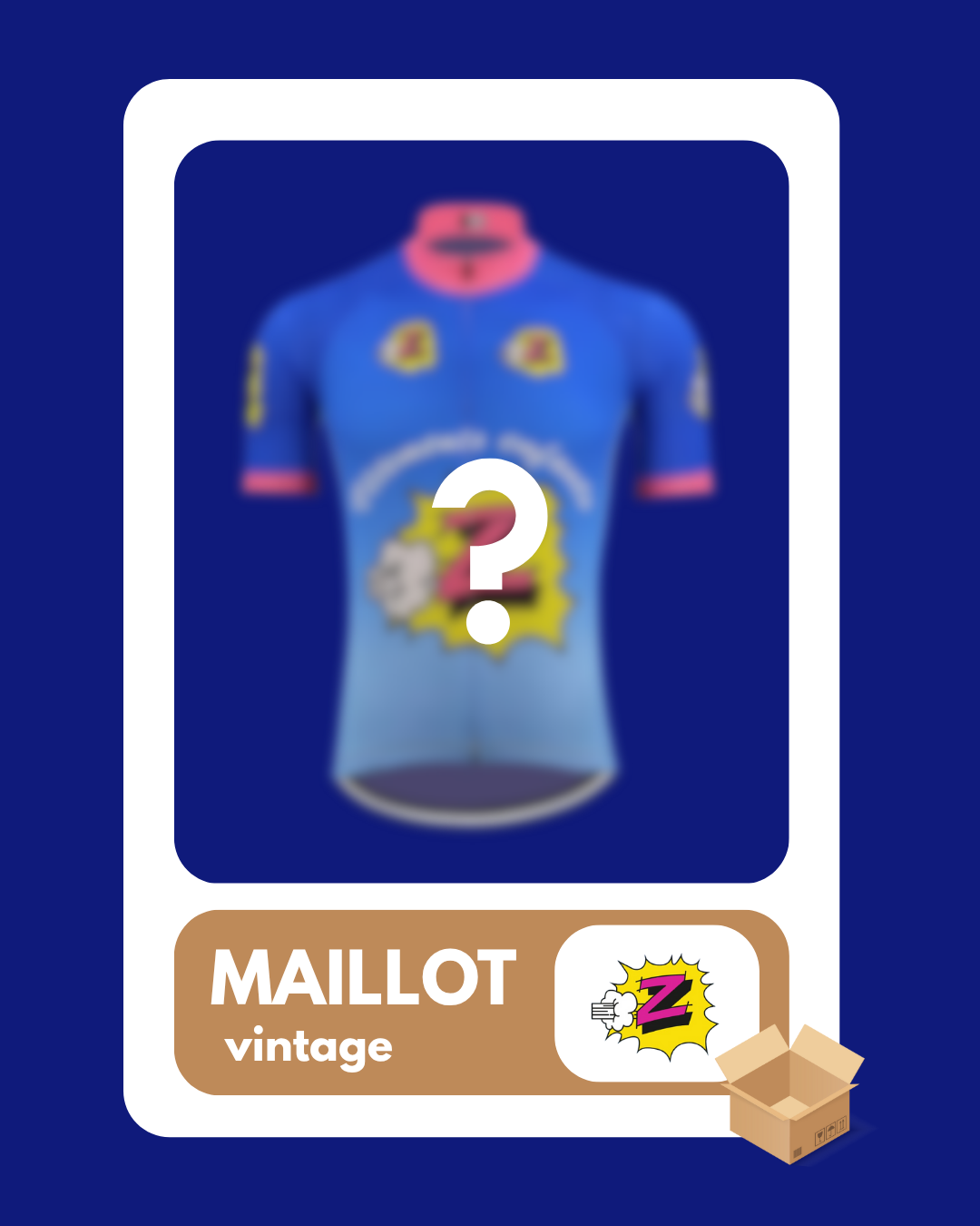 Box mystère haut maillot vintage réplique